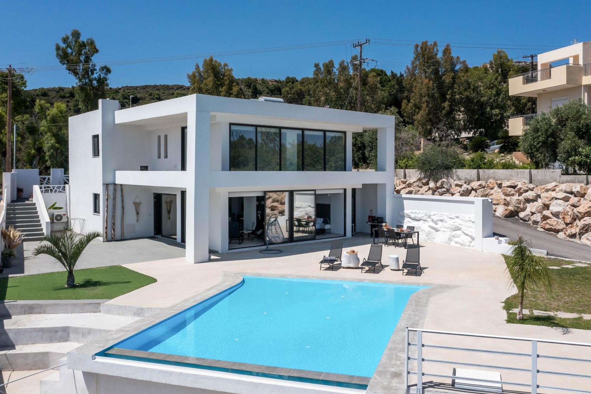 Habitat Inn Faliraki View Villa Rhodes Kalithies Exterior foto