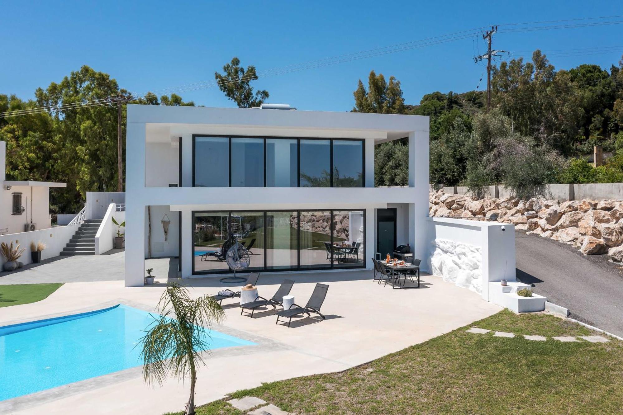 Habitat Inn Faliraki View Villa Rhodes Kalithies Exterior foto